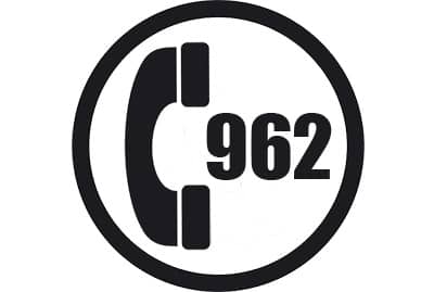 prefijo 962