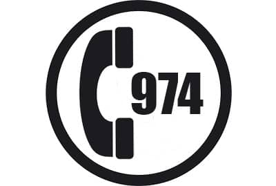 prefijo 974