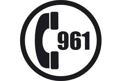prefijo 961