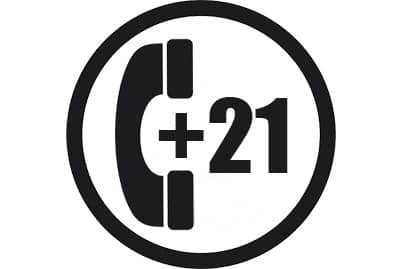 prefijo 21