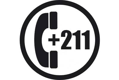 prefijo +211