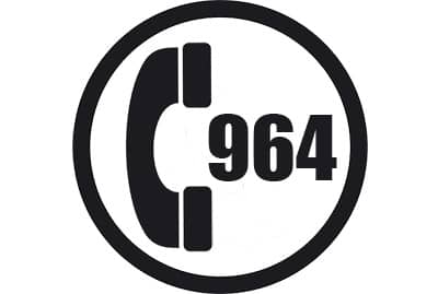 prefijo 964