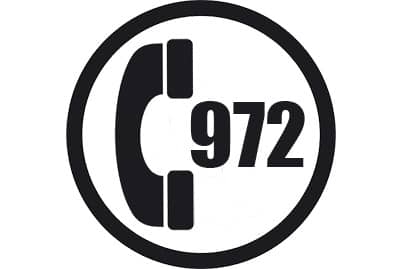 prefijo 972