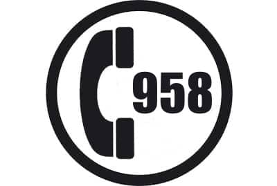 prefijo 958